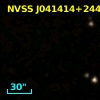 NVSS J041414+244117