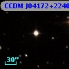 CCDM J04172+2240B