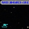 NVSS J041053+181349
