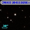 2MASS J04111686+1559097
