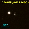 2MASS J04114690+1324166