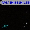 NVSS J041810+135807