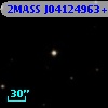2MASS J04124963+1153335