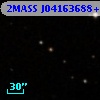 2MASS J04163688+0810483