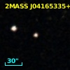 2MASS J04165335+0104060
