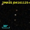 2MASS J04161125+0128031