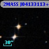 2MASS J04133113+0156038