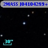 2MASS J04104289+0024303