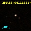 2MASS J04111651-0053083