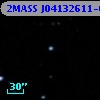2MASS J04132611-0453061