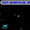 SDSS J040818.46-051837.2