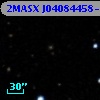 2MASX J04084458-0521229