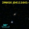 2MASX J04111641-0535055