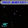 2MASS J04073357-0823440