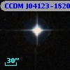 CCDM J04123-1820B