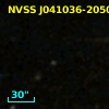NVSS J041036-205003