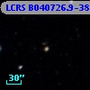 LCRS B040726.9-384250