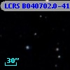 LCRS B040702.0-411852