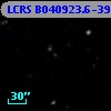 LCRS B040923.6-390700