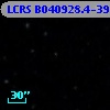 LCRS B040928.4-392532
