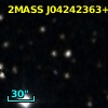2MASS J04242363+4104242