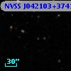 NVSS J042103+374159