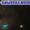 LkHa101VLA J042958.00+351602.9