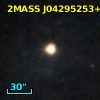 2MASS J04295253+3522237