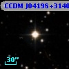 CCDM J04198+3140B