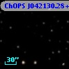 ChOPS J042130.28+330729.2