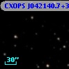 CXOPS J042140.7+324941