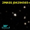 2MASS J04294565+3032437