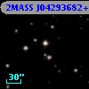 2MASS J04293682+3033599