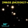 2MASS J04293627+3033312