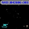 NVSS J042606+303112