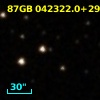 87GB 042322.0+294543