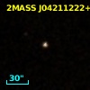 2MASS J04211222+2658484