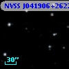 NVSS J041906+262205