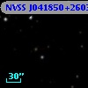 NVSS J041850+260351