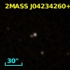 2MASS J04234260+2638561