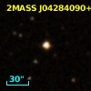 2MASS J04284090+2655414