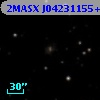 2MASX J04231155+2705537