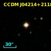 CCDM J04214+2118A
