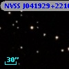 NVSS J041929+221609