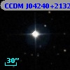 CCDM J04240+2132AB
