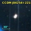CCDM J04254+2215D