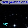 NVSS J042220+225803