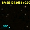 NVSS J042636+210817