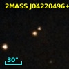 2MASS J04220496+1934483