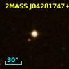 2MASS J04281747+1844294